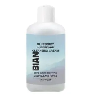 Image of Blueberry Superfood Cleansing Cream - The Blueberry Superfood Cleansing Cream is a hydrating and nourishing cleanser enriched with antioxidants from...