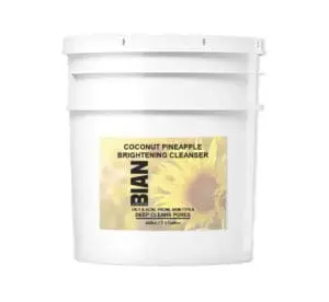 Image of Coconut Pineapple Brightening Cleanser - The Coconut Pineapple Brightening Cleanser is a refreshing cleanser that hydrates and exfoliates with coconut...