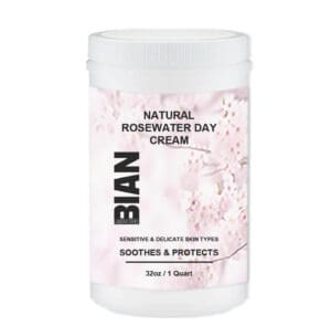 Natural Rosewater Day Cream - 32oz | 1 Quart